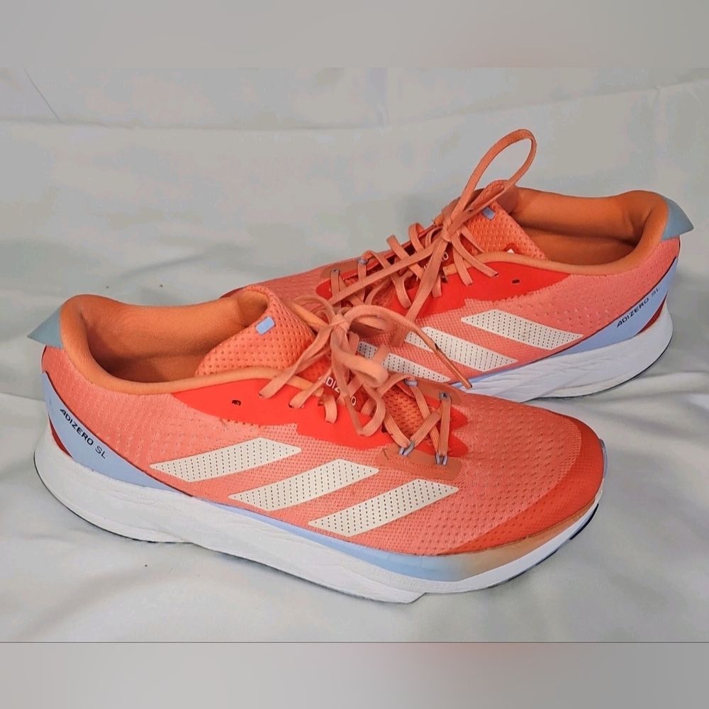 Adidas Adizero SL Women’s Coral Fusion Athletic Running Shoes Size 9.5
